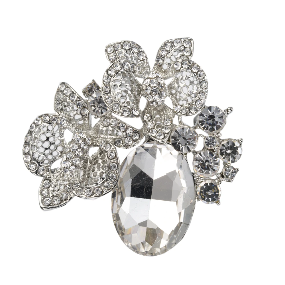 Vintage Style Silver Blue Rhinestone Crystal Diamante Large Glass Stone Beautiful Flower Brooches
Vintage Style Silver Blue Rhinestone Crystal Diamante Large Glass Stone Beautiful Flower Brooches