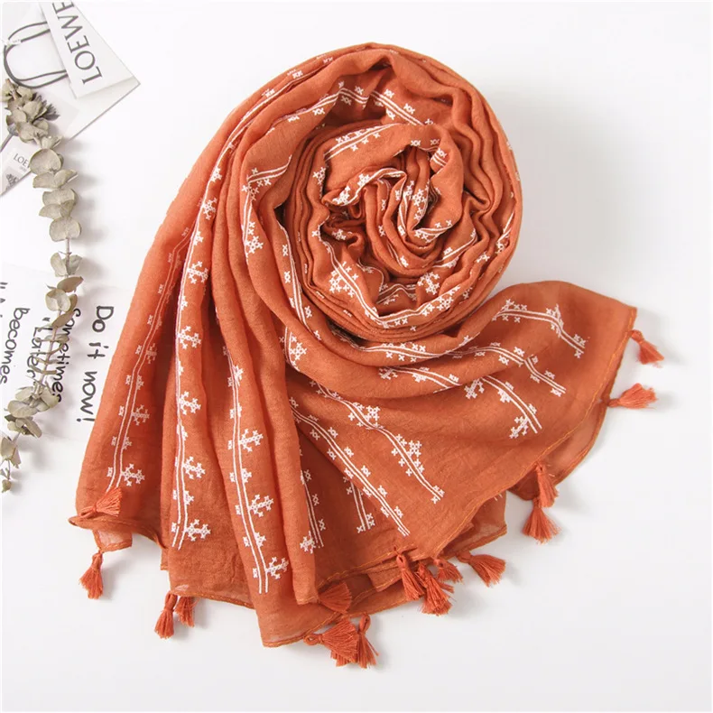 100% cotton Fashion Simple Women scarves High Quality Scarf spring summer Tassels Print Wraps Shawls Sunscreen Beach Towel LH28 |