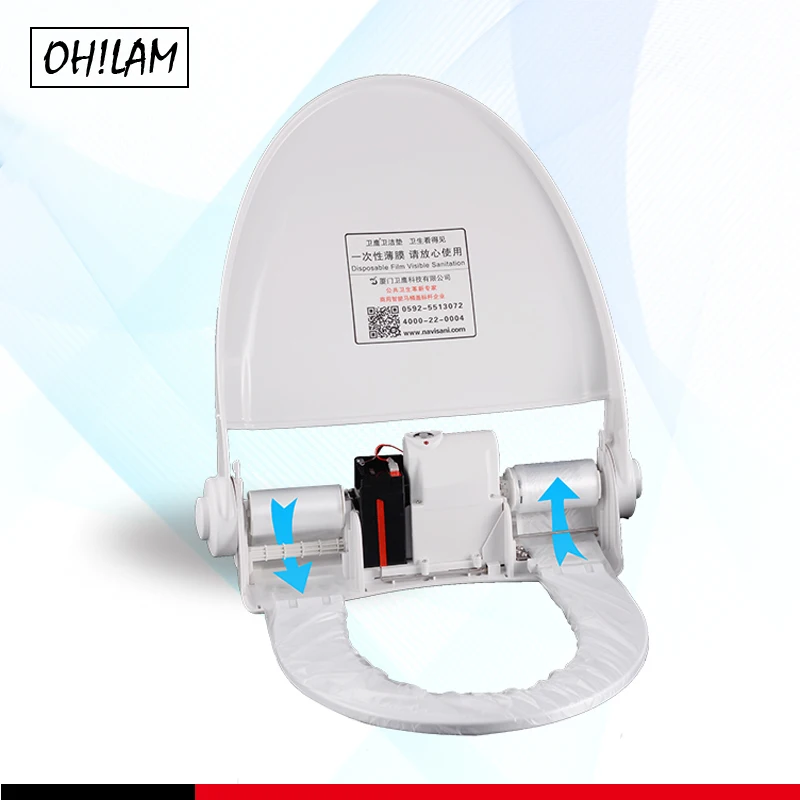 130 Times Automatic Disposable Sanitary Toilet Seats Lids Covers Self Cleaning Film Roll In Public Restrooms Hygienic Products
130 Times Automatic Disposable Sanitary Toilet Seats Lids Covers Self Cleaning Film Roll In Public Restrooms Hygienic Products