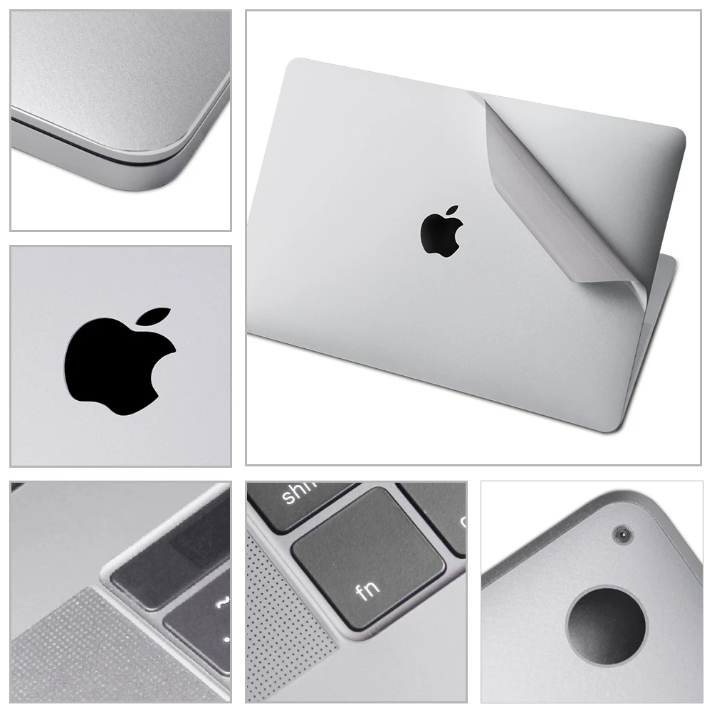 XSKN 4 в 1 Ультра тонкие наклейки для ноутбука Полное Тело Наклейка 13 "Macbook A1706 A1989