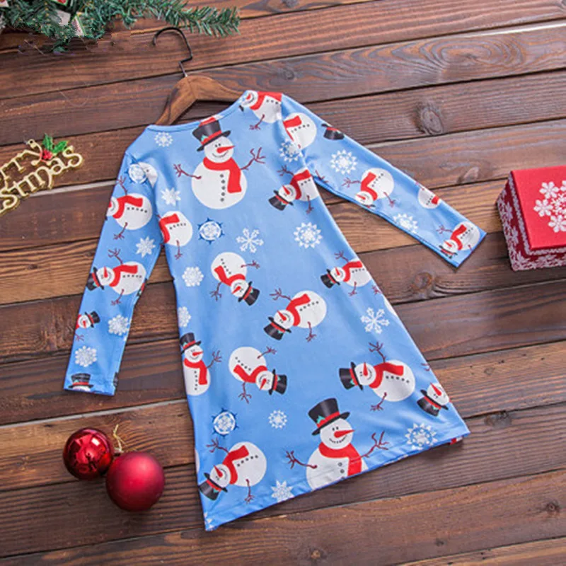 Parent-Child Shirt Dress Family Clothes Outfits, Mommy Me Matching Dress, Christmas Snowman Print Mother Daughter Outfits
Parent-Child Shirt Dress Family Clothes Outfits, Mommy Me Matching Dress, Christmas Snowman Print Mother Daughter Outfits