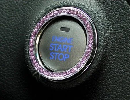 1pc Diamond + metal ring Car key one-button start volume Start Start circle Decorative ring for car
1pc Diamond + metal ring Car key one-button start volume Start Start circle Decorative ring for car