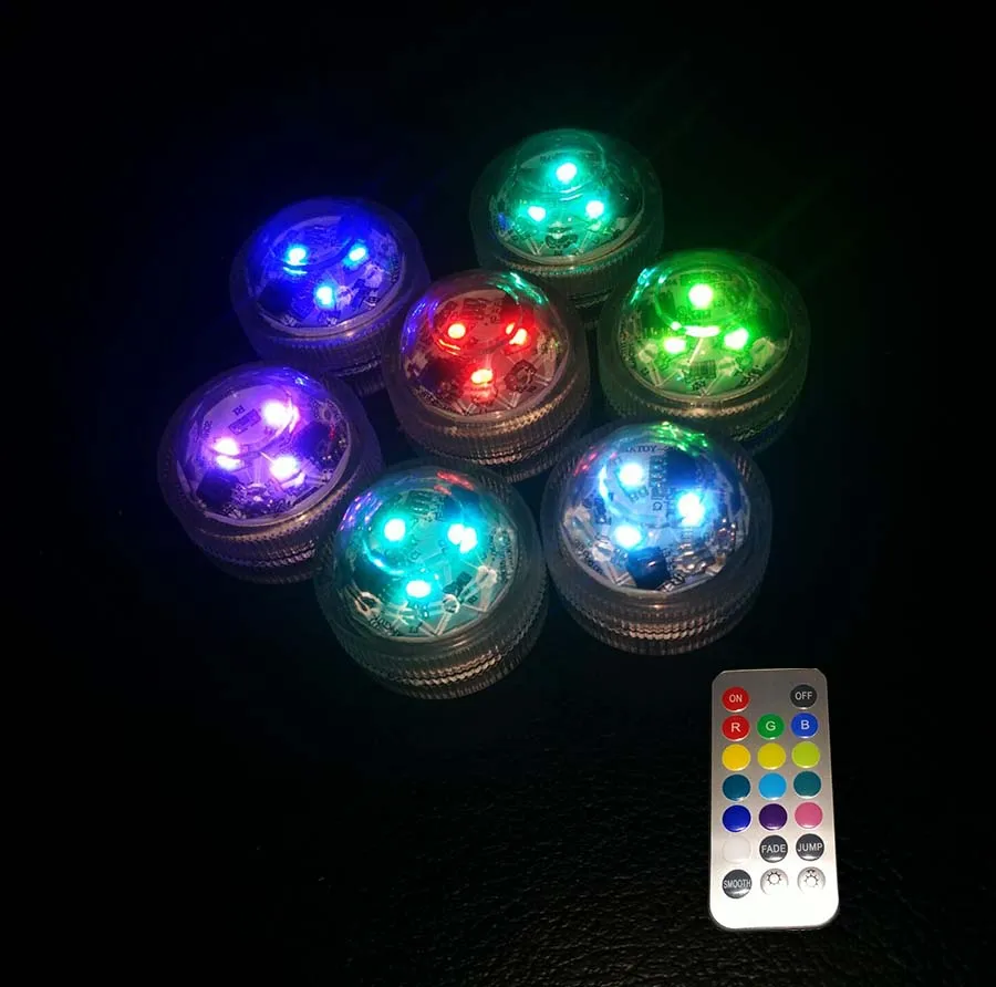 Большая скидка! LEDDecorative Lighting (20 шт./лот) RGB Color Chaning погружные мини светодиодные вечерние ночные светильники с пультом дистанционного управлен...
Большая скидка! LEDDecorative Lighting (20 шт./лот) RGB Color Chaning погружные мини светодиодные вечерние ночные светильники с пультом дистанционного управлен...