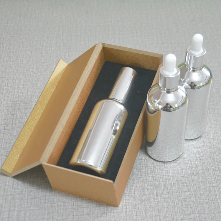 4pcs 100ml High temperature silver plated dropper bottle With wooden box,empty glass essential oil bottle,perfume subpackage jar
4pcs 100ml High temperature silver plated dropper bottle With wooden box,empty glass essential oil bottle,perfume subpackage jar