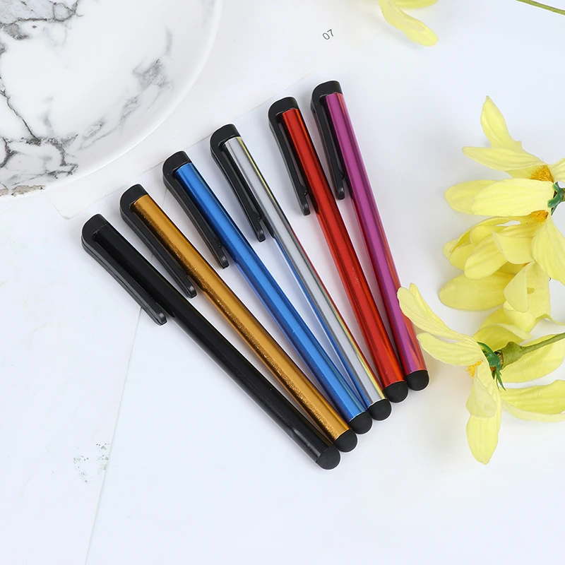 2pcs/lot Capacitive Touch Screen Stylus Pen for IPhone IPad IPod Touch Suit for Other Smart Phone Tablet Metal Stylus Pencil new
2pcs/lot Capacitive Touch Screen Stylus Pen for IPhone IPad IPod Touch Suit for Other Smart Phone Tablet Metal Stylus Pencil new