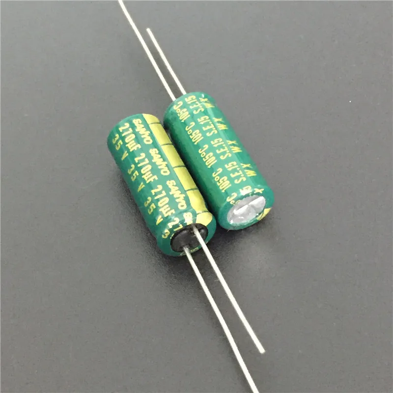 100 шт. 270 мкФ 35 в SANYO WX серии 8x20 мм низкое сопротивление 35V270uF материнская плата