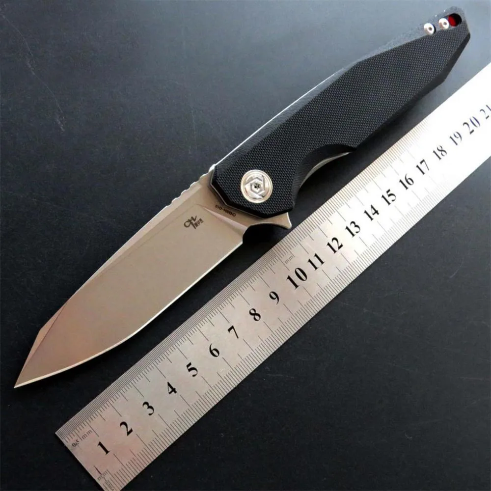 Складной нож CH3004 G10, высокая твердость, лезвие D2, складной, портативный, для кемпинга, кемпинга, выживания, многофункциональный инструмент дл...
Складной нож CH3004 G10, высокая твердость, лезвие D2, складной, портативный, для кемпинга, кемпинга, выживания, многофункциональный инструмент дл...