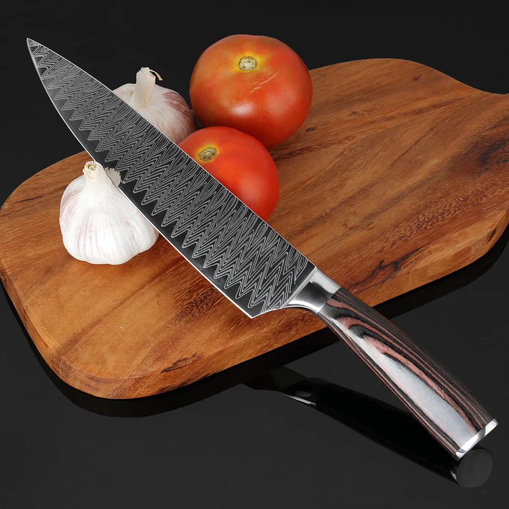 XITUO 8"inch Chef Knife Professional Kitchen Knife Japanese Damascus Pattern Stainless Steel Meat Santoku Knife Gift
XITUO 8"inch Chef Knife Professional Kitchen Knife Japanese Damascus Pattern Stainless Steel Meat Santoku Knife Gift