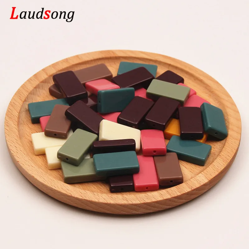 50pcs 25*14mm Jewelry Accessories Square Shape Acrylic Beads For Jewelry Making HandMade Earring Findings Pendant DIY
50pcs 25*14mm Jewelry Accessories Square Shape Acrylic Beads For Jewelry Making HandMade Earring Findings Pendant DIY