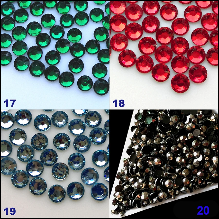 20 Colors SS6 2mm Resin Rhinestone 10000pcs/bag Nail Art Glass Surface Resin Rhinestone 14 Facets DIY Telephone Gemstone Jewelry
20 Colors SS6 2mm Resin Rhinestone 10000pcs/bag Nail Art Glass Surface Resin Rhinestone 14 Facets DIY Telephone Gemstone Jewelry