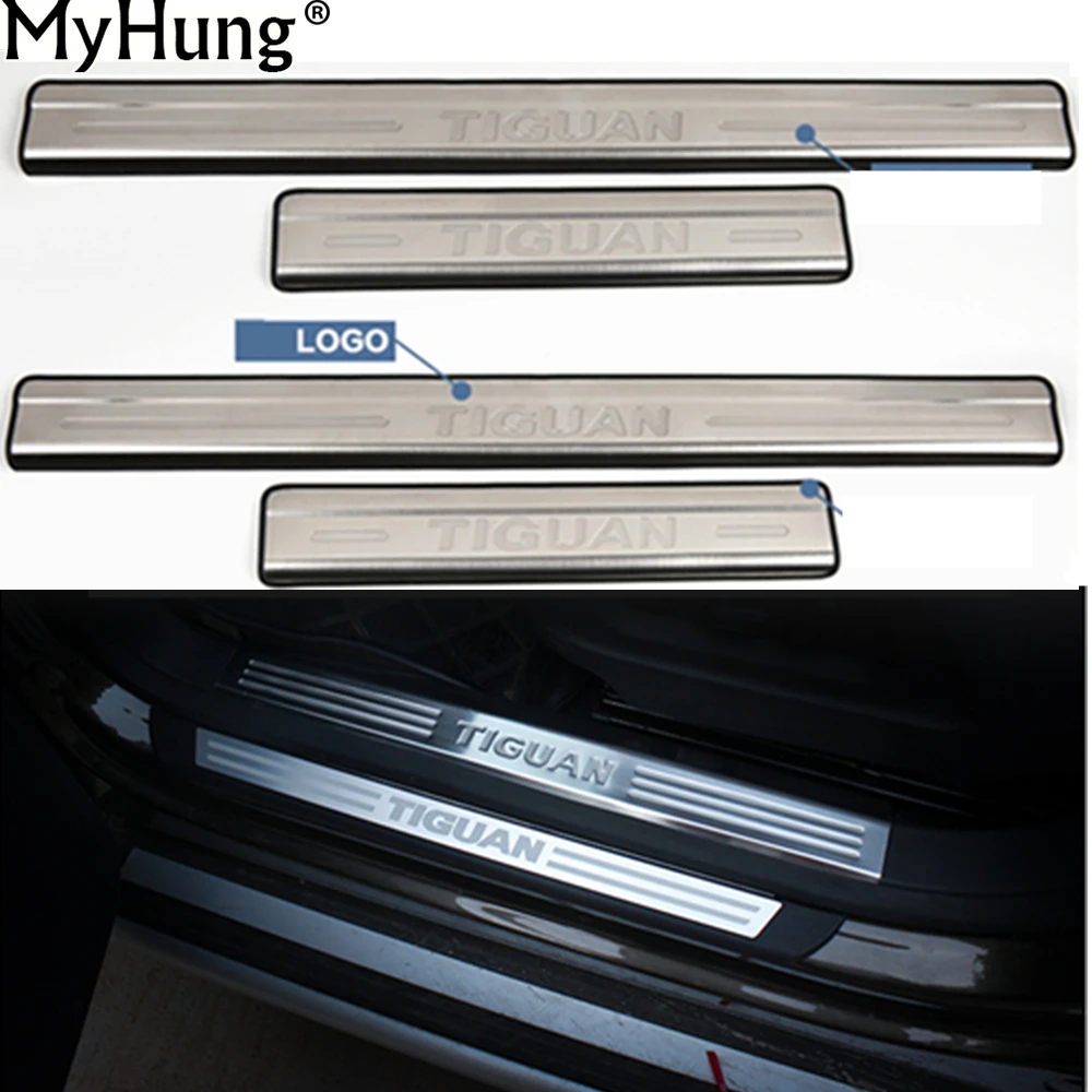 New Arrival Scuff Plate External Car Door Sill Fit For Volkswagen VW Tiguan 2009 To 2015 Welcome Pedal Car Accessories 4pcs
New Arrival Scuff Plate External Car Door Sill Fit For Volkswagen VW Tiguan 2009 To 2015 Welcome Pedal Car Accessories 4pcs