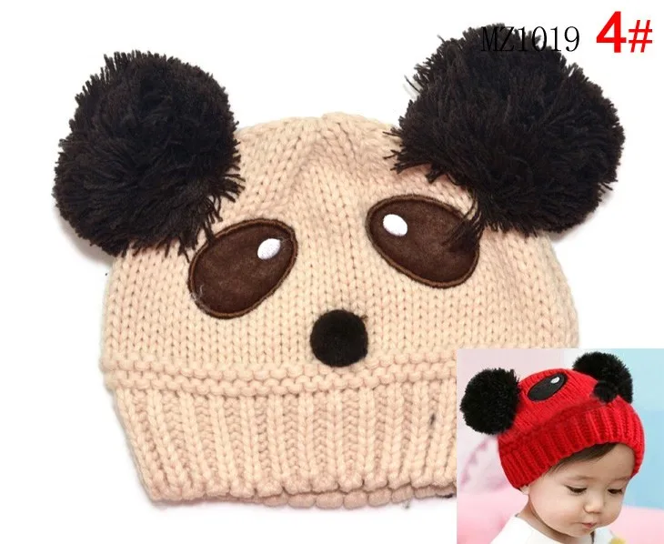 Toddlers Winter warm Hat Baby Cartoon Panda Ball cap Kids Knited Crochet Beanie Cap Cute Panda Warm Kid Beanie Unisex H218S 
Toddlers Winter warm Hat Baby Cartoon Panda Ball cap Kids Knited Crochet Beanie Cap Cute Panda Warm Kid Beanie Unisex H218S