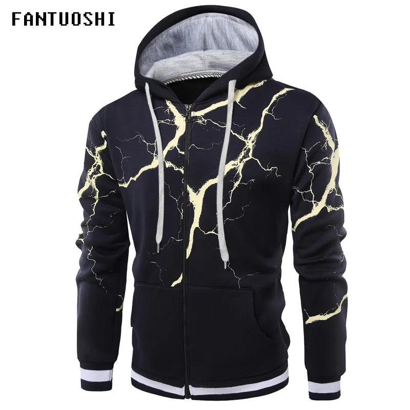 Hoodie Male Cardigan Fashion Casual Long sleeve hoodies Slim men Zipper Sweatshirt Hoodies Mens Hooded Printed Coat Jacket
Hoodie Male Cardigan Fashion Casual Long sleeve hoodies Slim men Zipper Sweatshirt Hoodies Mens Hooded Printed Coat Jacket