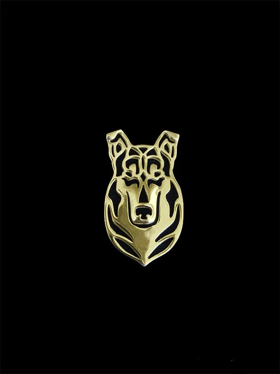New Classic Animal Smooth Collie Broche Gold Silver Brand Designer Brooch For Men Overwatch Gift For Friend Father
New Classic Animal Smooth Collie Broche Gold Silver Brand Designer Brooch For Men Overwatch Gift For Friend Father