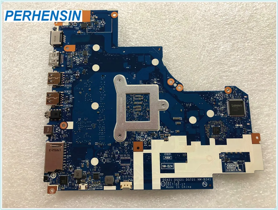 DG421 DG521 DG721 NM-B241 Mainboard for Lenovo for IdeaPad 320-14IKB Core i5-7200U DDR4 4GB RAM motherboar 100% WORK PERFECTLY
DG421 DG521 DG721 NM-B241 Mainboard for Lenovo for IdeaPad 320-14IKB Core i5-7200U DDR4 4GB RAM motherboar 100% WORK PERFECTLY