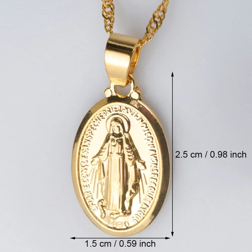 Anniyo Virgin Mary Pendant Necklace for Women,Silver Color/Gold Color Our Lady Jewelry Wholesale Colar Cross Trendy Chain#006210
Anniyo Virgin Mary Pendant Necklace for Women,Silver Color/Gold Color Our Lady Jewelry Wholesale Colar Cross Trendy Chain#006210