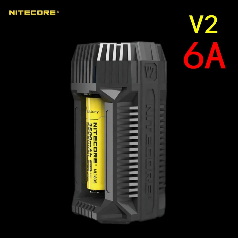 1 шт. Nitecore V2 6A 2 Автомобильный канал быстрое зарядное устройство USB HDMI DVI Переходник