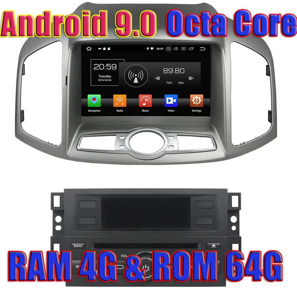 WANUSUAL 8" Octa Core 64G 4G RAM Android 9.0 GPS Navigation For Chevrolet Capativa 2012 2013 2014 2015 2016 DVD Radio Player MP4
WANUSUAL 8" Octa Core 64G 4G RAM Android 9.0 GPS Navigation For Chevrolet Capativa 2012 2013 2014 2015 2016 DVD Radio Player MP4