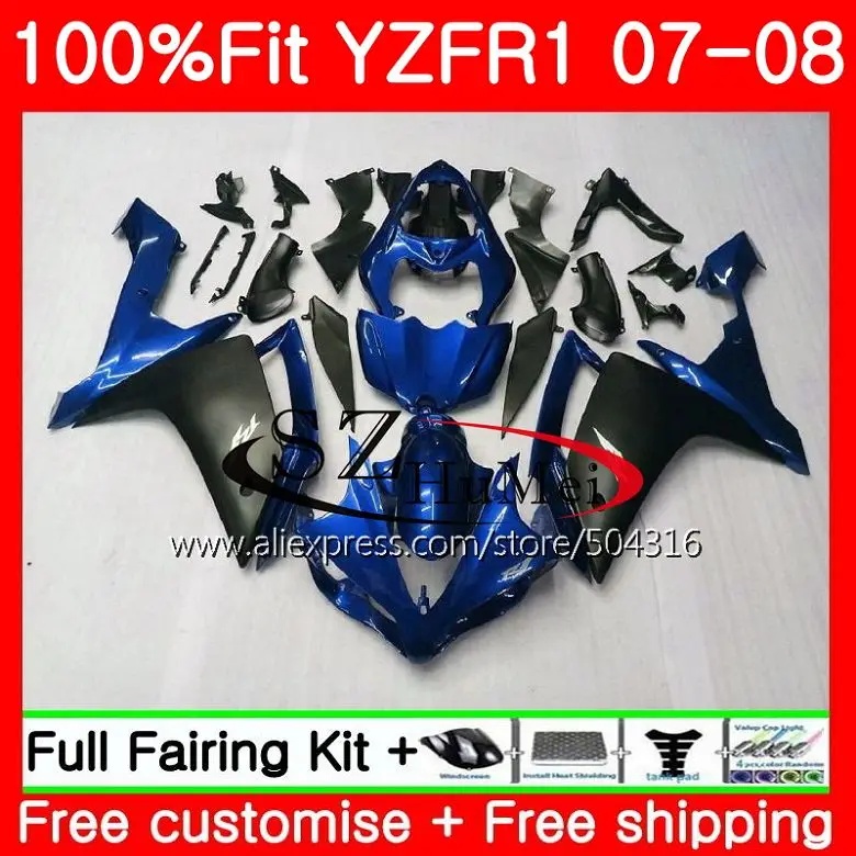 Инъекционный боди для YAMAHA YZF R1 YZF 1000 R 1 07 08 64SH14 YZF1000 Синий Черный Новый YZFR1 07 08 YZF-1000 2007 2008 обтекатель
Инъекционный боди для YAMAHA YZF R1 YZF 1000 R 1 07 08 64SH14 YZF1000 Синий Черный Новый YZFR1 07 08 YZF-1000 2007 2008 обтекатель