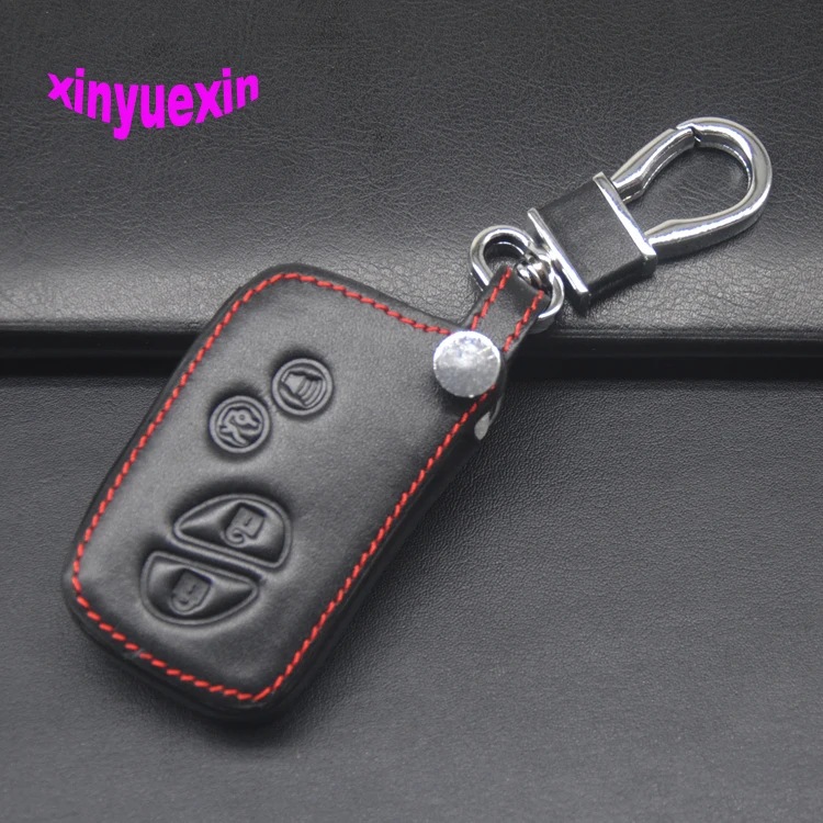 Xinyuexin Leather Car Key Cover Fob Case For Lexus GX LX RX HYQ14ACX Remote Key Jacket Car-stying With Keychain No Logo 4Button
Xinyuexin Leather Car Key Cover Fob Case For Lexus GX LX RX HYQ14ACX Remote Key Jacket Car-stying With Keychain No Logo 4Button