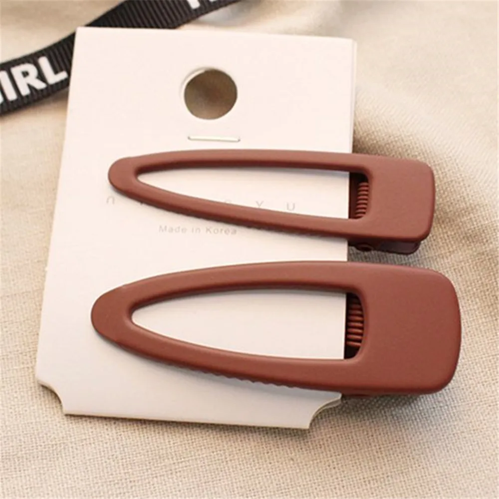 2PCS/set Korean scrub bangs hairpin BB hairpin girl simple side clip hairpin hair accessories 2019 NEW arrival
2PCS/set Korean scrub bangs hairpin BB hairpin girl simple side clip hairpin hair accessories 2019 NEW arrival