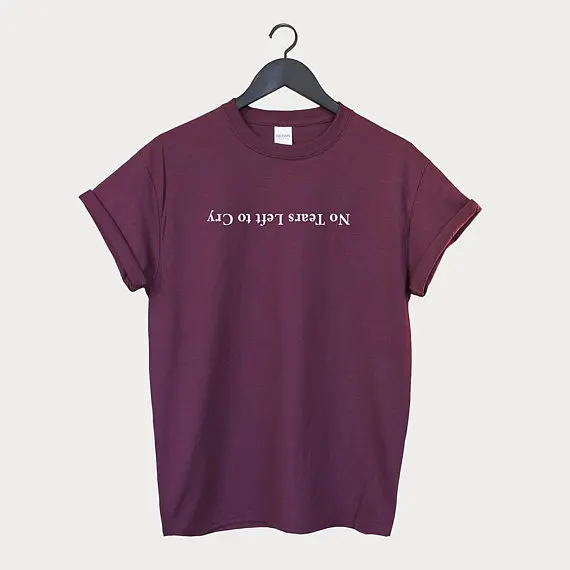 No Tear Left To Cry t-shirt tee unisex #cry Tumblr Instagram music fans gift Unisex More Size and Color-F008
No Tear Left To Cry t-shirt tee unisex #cry Tumblr Instagram music fans gift Unisex More Size and Color-F008