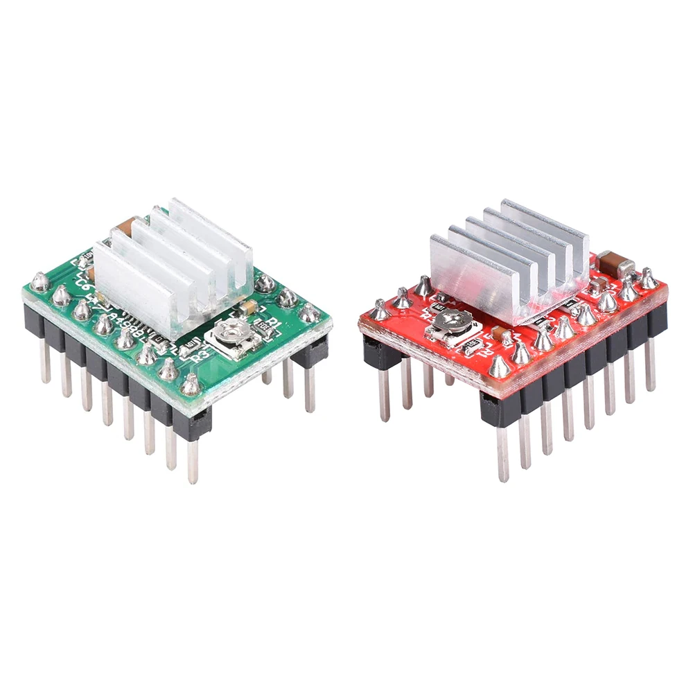 BIGTREETECH HR4988 Stepper Motor Driver RepRap A4988 Control Module Silent with Heatsink Microstep Driver for 3D Printer Parts
BIGTREETECH HR4988 Stepper Motor Driver RepRap A4988 Control Module Silent with Heatsink Microstep Driver for 3D Printer Parts