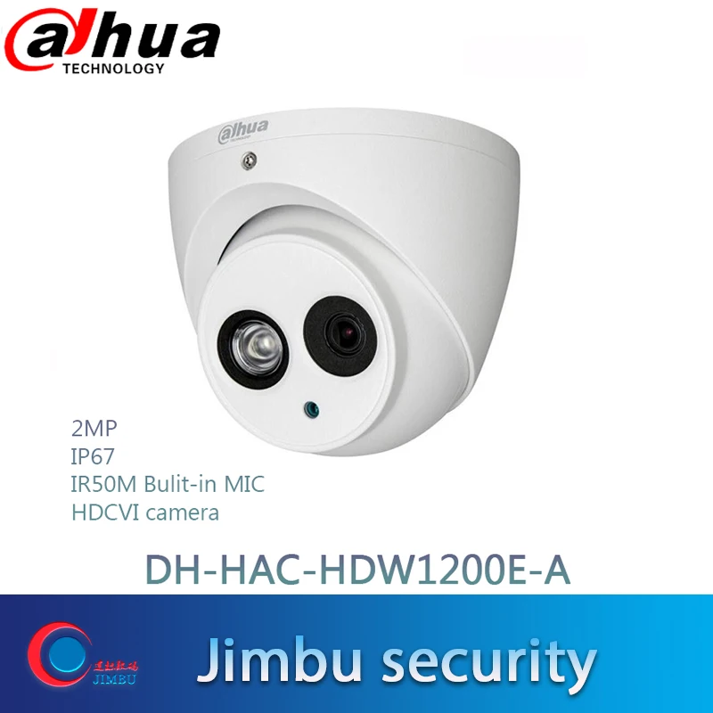 Dahua 2MP Dome HD1080P HDCVI Camera DH-HAC-HDW1200E-A IR 50m Встроенный микрофон IP67 CCTV Security Camera HAC-HDW1200E-A
Dahua 2MP Dome HD1080P HDCVI Camera DH-HAC-HDW1200E-A IR 50m Встроенный микрофон IP67 CCTV Security Camera HAC-HDW1200E-A