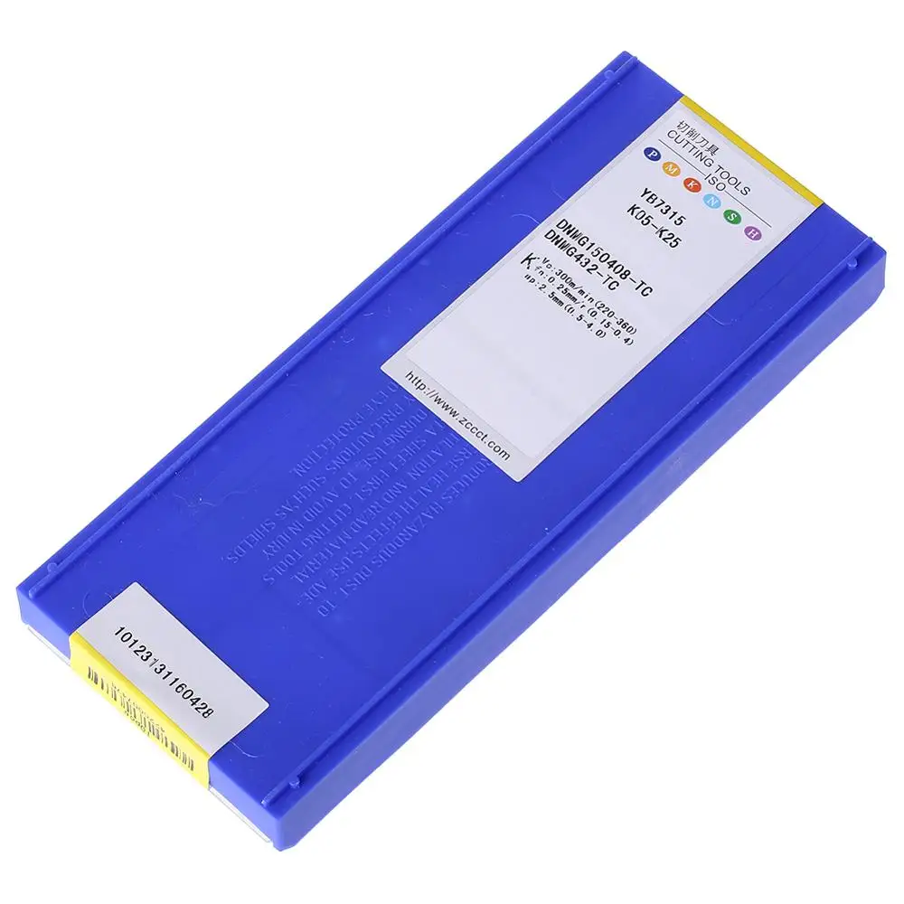 DNMG150408-TC YB7315 for K type material tungsten carbide turning insert CNC tool DNMG150408 DNMG 150408 DNMG432
DNMG150408-TC YB7315 for K type material tungsten carbide turning insert CNC tool DNMG150408 DNMG 150408 DNMG432