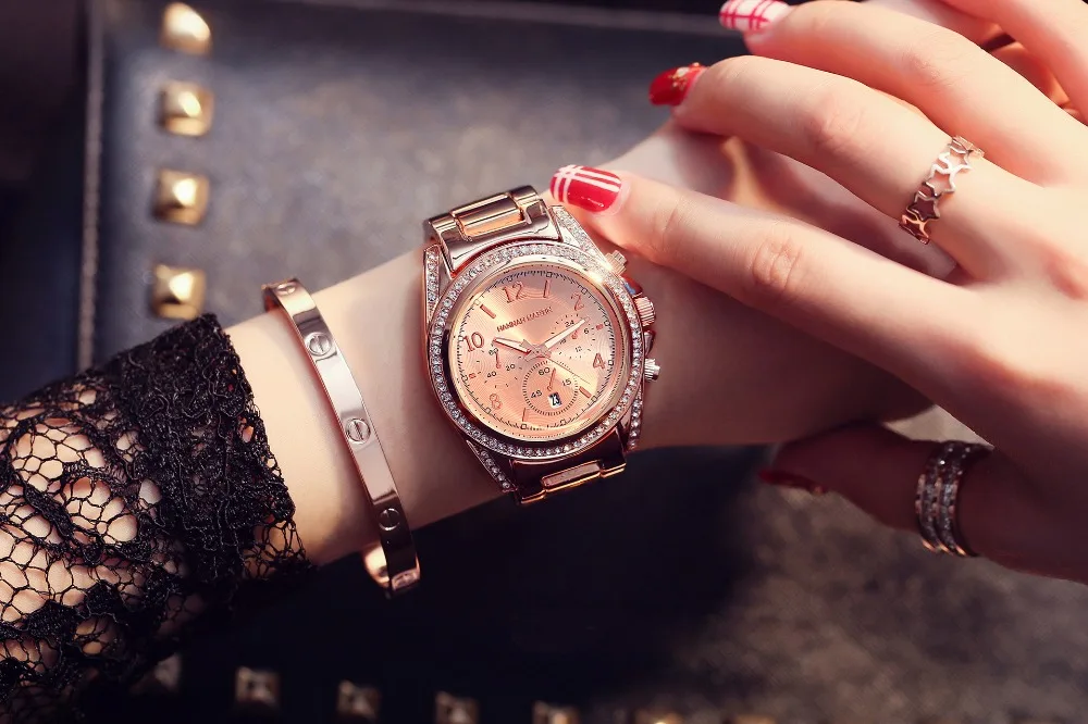 Hot Luxury Brand Watch Women Crystal Diamond Gold Rose Gold Dress Quartz Wrist Watch Christmas Gift for Ladies Women Girl
Hot Luxury Brand Watch Women Crystal Diamond Gold Rose Gold Dress Quartz Wrist Watch Christmas Gift for Ladies Women Girl