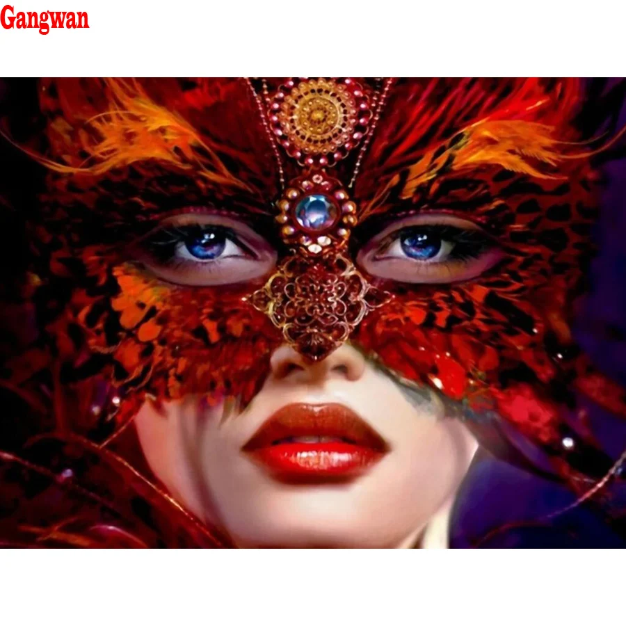5D diy Diamond Painting red mask girl 3d Cross Stitch Full diamond embroidery diamond Mosaic pattern paint diamond new year gift
5D diy Diamond Painting red mask girl 3d Cross Stitch Full diamond embroidery diamond Mosaic pattern paint diamond new year gift