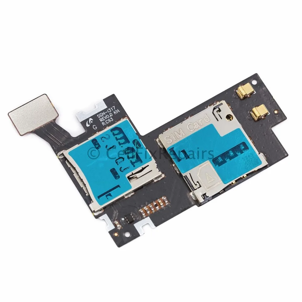 2PCS/Lot SIM And MicroSD Memory Card Reader Flex Cable Ribbon Replacement Part For Samsung Galaxy Note 2 AT&T I317
2PCS/Lot SIM And MicroSD Memory Card Reader Flex Cable Ribbon Replacement Part For Samsung Galaxy Note 2 AT&T I317