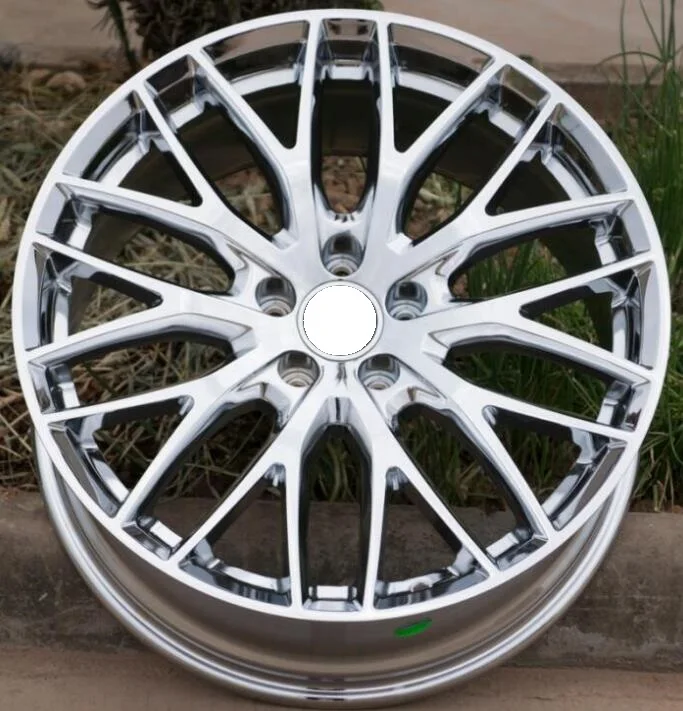 Хромированные 19 дюймов 19x8 5 5x112 автомобильные литые колесные диски подходят для