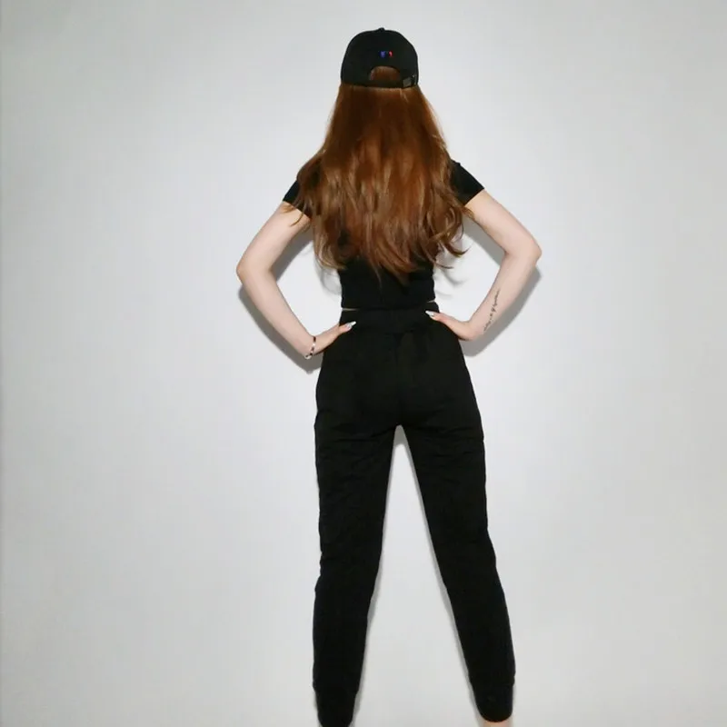 Cool Hip Hop Dance Costumes Black 2PCS DS Bar Jazz Dance GoGo Rave Clothes Women Street Dance Performance Roupa Feminina VDB087
Cool Hip Hop Dance Costumes Black 2PCS DS Bar Jazz Dance GoGo Rave Clothes Women Street Dance Performance Roupa Feminina VDB087