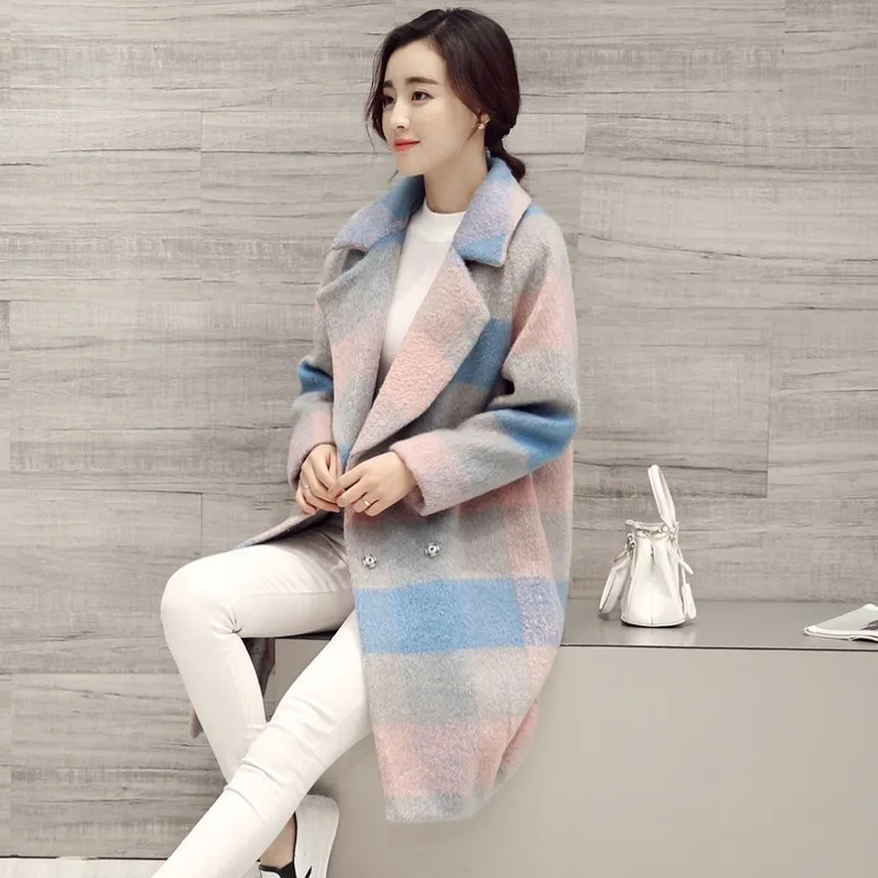 Women Wool Coat 2019 Long Loose Manteau Winter autumn Coat Wide Waisted Cashmere Jacket Elegant Large Size Wool Coat Women
Women Wool Coat 2019 Long Loose Manteau Winter autumn Coat Wide Waisted Cashmere Jacket Elegant Large Size Wool Coat Women