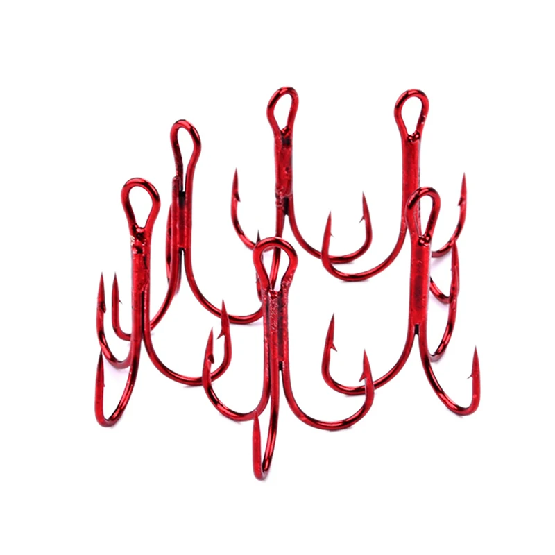 50pcs/lot 2#-10# High Carbon Steel Treble Hook Fishing Hooks Round Bent Saltwater Bass Fishing Accessories
50pcs/lot 2#-10# High Carbon Steel Treble Hook Fishing Hooks Round Bent Saltwater Bass Fishing Accessories