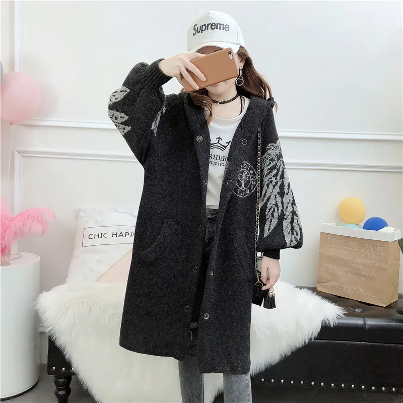 Sweater Women Autumn And New Pattern Long Fund Even Knitting Cardigan Jacquard Wing Loose Coat Easy Will Code Sweater Woman
Sweater Women Autumn And New Pattern Long Fund Even Knitting Cardigan Jacquard Wing Loose Coat Easy Will Code Sweater Woman
