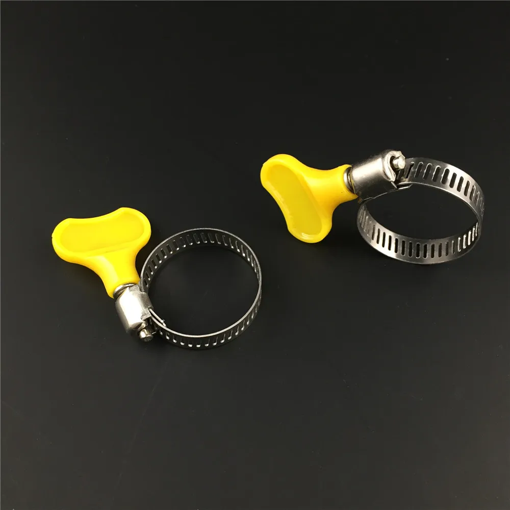 2pcs/lot 8mm-12mm/10-16mm Type Hose Clamps with handle,Stainless steel hose Clamp Hoop Pipe Clips For Homebrew Tube Fitting
2pcs/lot 8mm-12mm/10-16mm Type Hose Clamps with handle,Stainless steel hose Clamp Hoop Pipe Clips For Homebrew Tube Fitting