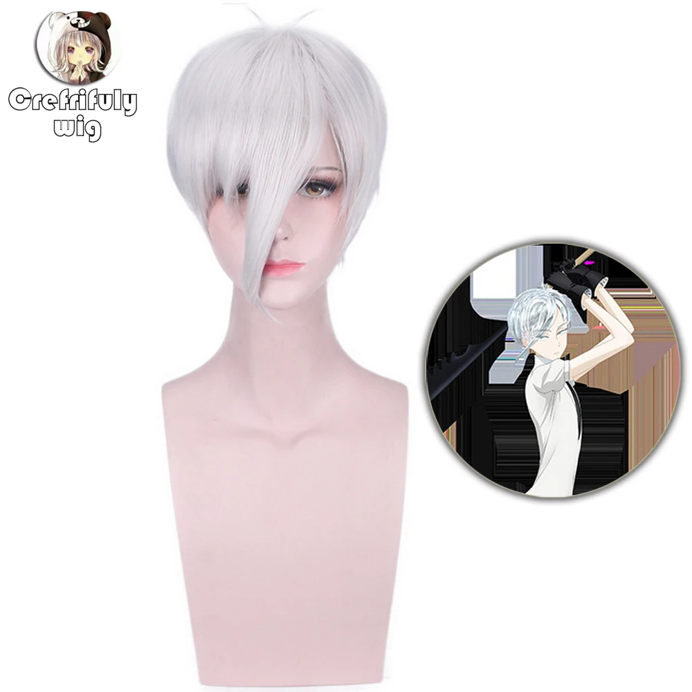 New Land of the Lustrous Antarcticite Wig Cosplay Costume Houseki no Kuni Women Men Short Synthetic Hair Party Play Wigs
New Land of the Lustrous Antarcticite Wig Cosplay Costume Houseki no Kuni Women Men Short Synthetic Hair Party Play Wigs