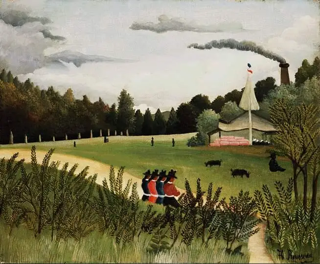 High quality Oil painting Canvas Reproductions Park with Figures (1895) by Henri Rousseau painting hand painted
High quality Oil painting Canvas Reproductions Park with Figures (1895) by Henri Rousseau painting hand painted