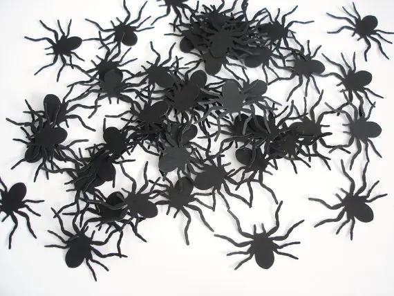 Black Tarantula Spider Confetti - Halloween Confettis birthday wedding bridal baby shower party Table favors
Black Tarantula Spider Confetti - Halloween Confettis birthday wedding bridal baby shower party Table favors