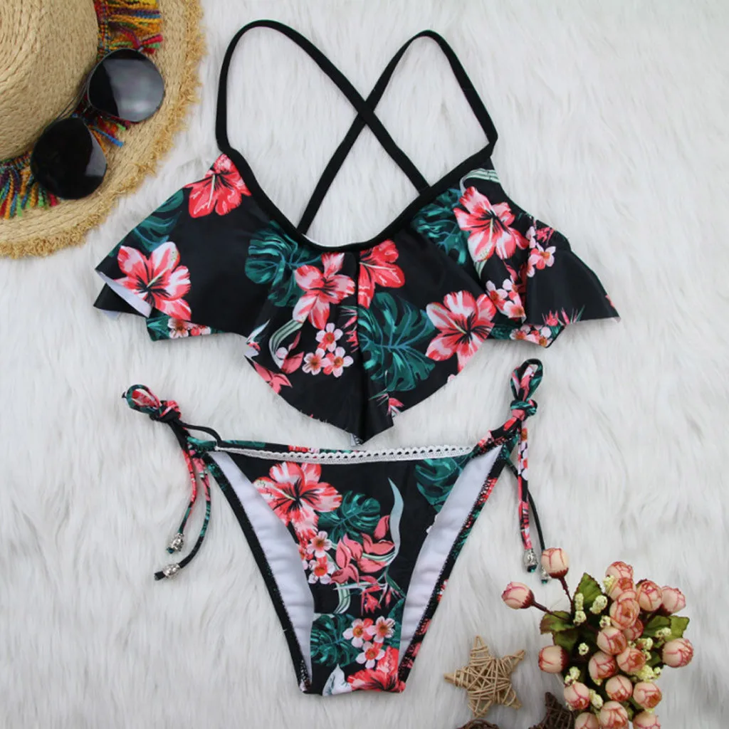 Women's Swimming Suit 2019 Sexy Bikini Swimsuit Women Bandage Bikini Set Push-Up Brazilian Print Swimwear Beachwear Swimsuit #5
Women's Swimming Suit 2019 Sexy Bikini Swimsuit Women Bandage Bikini Set Push-Up Brazilian Print Swimwear Beachwear Swimsuit #5