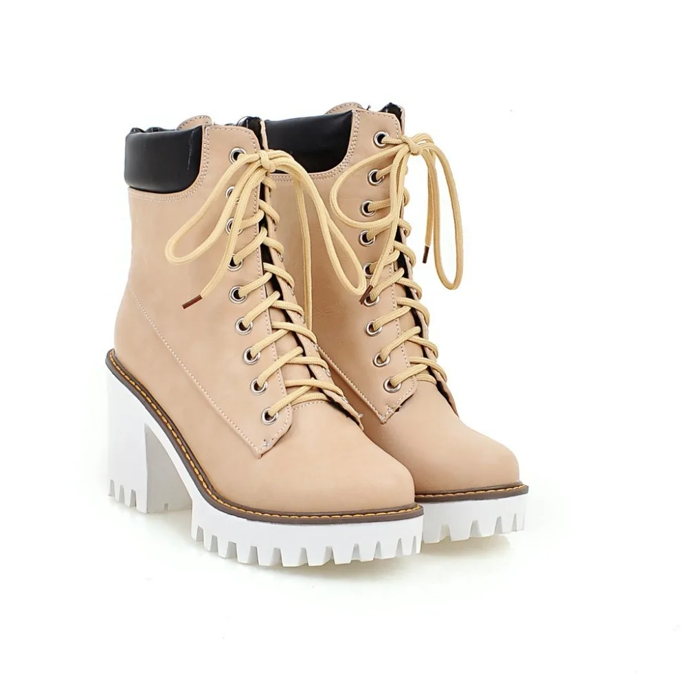 Women's Shoes Retro Lace Platform Chunky Heels Black Round Toe Zipper Fashion Boots Pumps Booties
Women's Shoes Retro Lace Platform Chunky Heels Black Round Toe Zipper Fashion Boots Pumps Booties