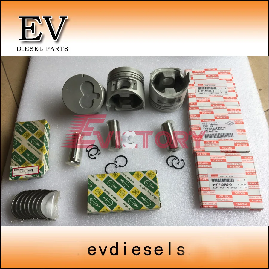 EV For Isuzu engine Hiatch EX35U mini excavator 3LD1 piston piston ring main/crankshaft bearing con rod bearing
EV For Isuzu engine Hiatch EX35U mini excavator 3LD1 piston piston ring main/crankshaft bearing con rod bearing