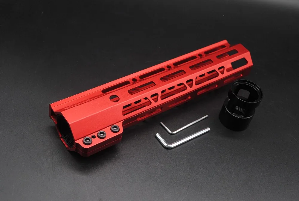 TriRock китайский красный анодированный 9 ''M-lok наручник рельсовый зажим стильная свободная плавающая система крепления Пикатинни подходит. 223/5...
TriRock китайский красный анодированный 9 ''M-lok наручник рельсовый зажим стильная свободная плавающая система крепления Пикатинни подходит. 223/5...