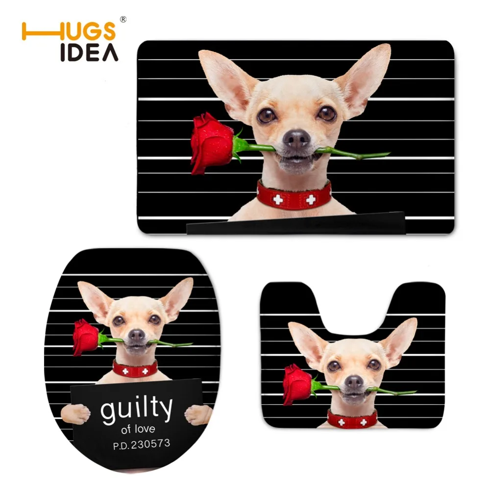 HUGSIDEA Black French Puppy Pug Dog Toilet Seat Cover Bathroom Washable Soft Flannel Toilet Seat Mat Pad Lid Closestool Seat Set
HUGSIDEA Black French Puppy Pug Dog Toilet Seat Cover Bathroom Washable Soft Flannel Toilet Seat Mat Pad Lid Closestool Seat Set