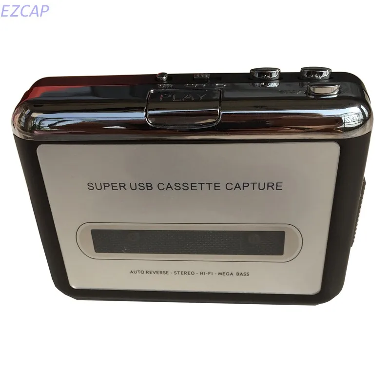 USB кассета Walkman плеер конвертер преобразование olc ленты в mp3 через ПК для windows mac linux