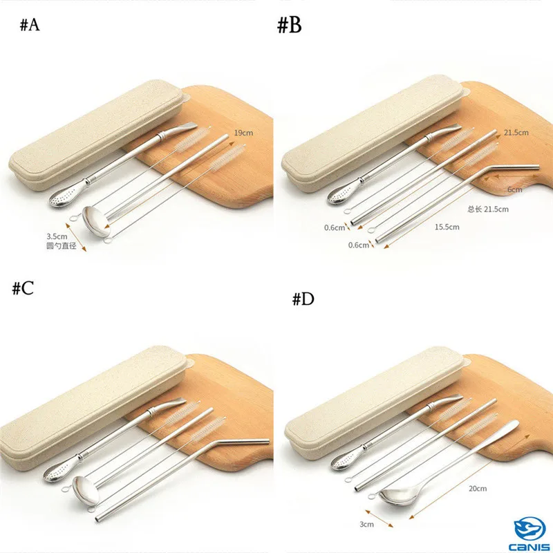 5/6/8pcs/set Stainless Steel Reusable Water Drinking Straws With Brush Portable Travel Wedding Birthday Party Drinking Straws
5/6/8pcs/set Stainless Steel Reusable Water Drinking Straws With Brush Portable Travel Wedding Birthday Party Drinking Straws