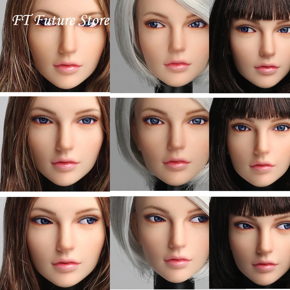 Collectible In Stock 1/6 Beauty European Girl Head Sculpt Carved Model For 12" Pale Skin S01A/S04B/S07C/S10D Action Figure Body
Collectible In Stock 1/6 Beauty European Girl Head Sculpt Carved Model For 12" Pale Skin S01A/S04B/S07C/S10D Action Figure Body