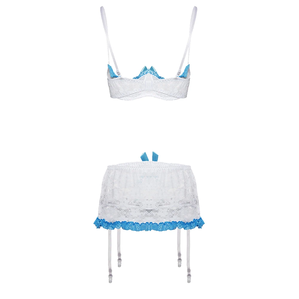 2018 Sexy Lingerie Nightgowns Lace Babydoll Exotic Open Bra Underwear Suit Open Cup Bra+Garter+Skirt With Steel Ring Sleepwear
2018 Sexy Lingerie Nightgowns Lace Babydoll Exotic Open Bra Underwear Suit Open Cup Bra+Garter+Skirt With Steel Ring Sleepwear